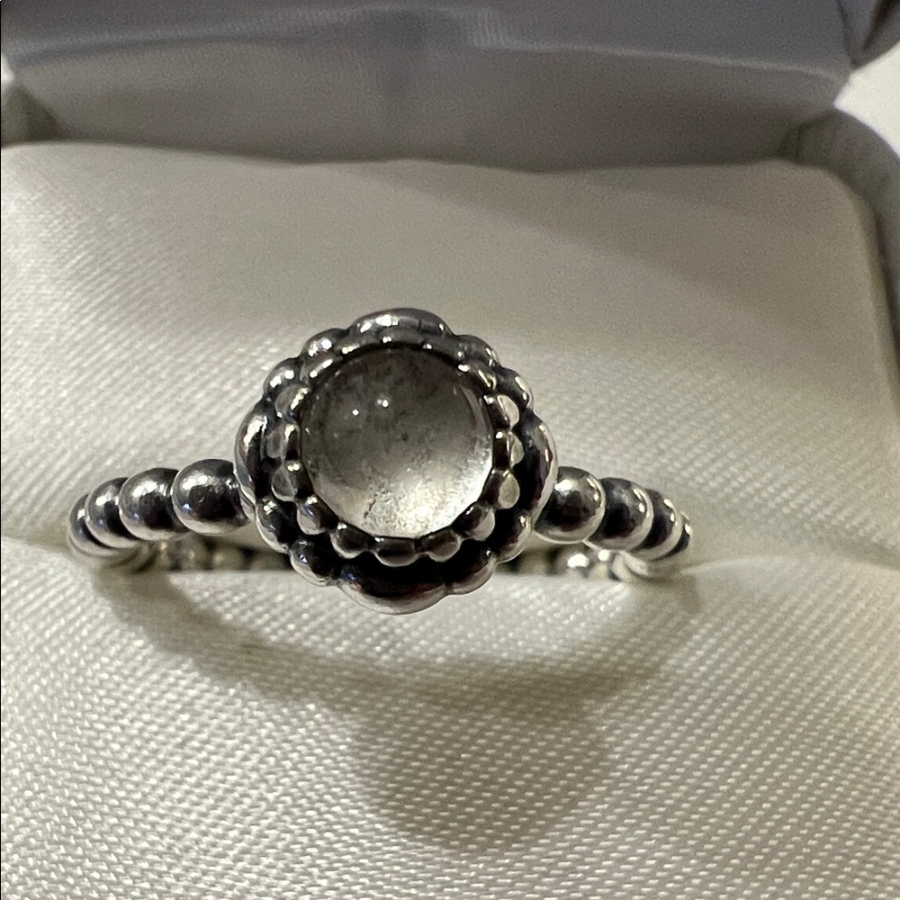 Pandora Birthday Ring, size 54